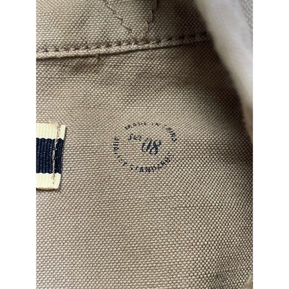 Daughters of the liberation Military Anorak Utility Cargo Jacket 8 Cotton Linen - Picture 7 of 11